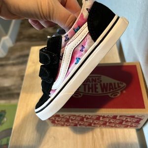 Old skool butterfly dream toddler vans